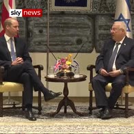 Israel president's 'peace' mission for William
