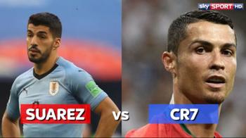 Sfide mondiali: Suarez vs Ronaldo