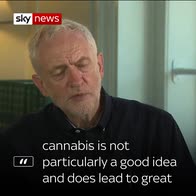 Corbyn: decriminalise cannabis possession