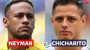Sfide mondiali: Neymar vs Chicharito