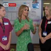 Amanda Holden's 'terrific' NHS midwives