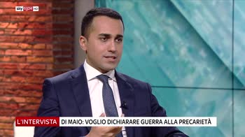 Luigi Di Maio ospite de L'intervista di Maria Latella