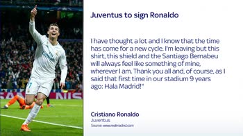 Ronaldo to join Juventus