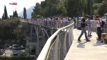 ERROR! Brescia, inaugurata ciclovia sospesa su Lago di Garda