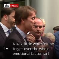 Sir Cliff too 'emotional' for words
