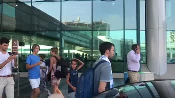 Lazio, Badelj Ã¨ atterrato a Fiumicino: "Sono entusiasta"