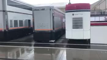 F1, test in Ungheria: arriva la pioggia