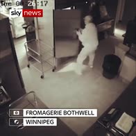 Say cheese: Intruder recorded in fromagerie