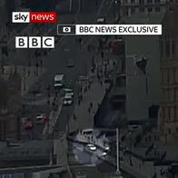 Westminster crash: Moment of impact