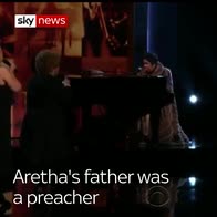 Listen to the voice of Aretha Franklin