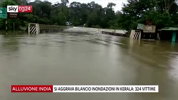 Alluvione India, 324 vittime nel Kerala