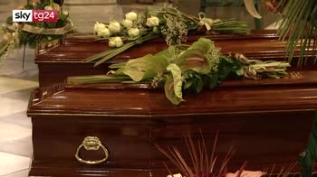 Crollo ponte, in Piemonte i funerali di alcune vittime