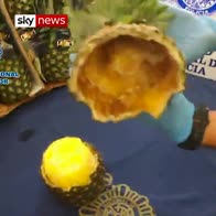 Pineapple ring: Cocaine bust in Spain