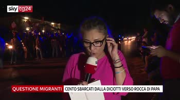 Migranti Diciotti a Rocca di Papa, manifestazione di CasaPound
