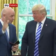 Trump gives press the red card