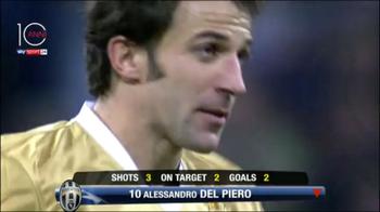 Del Piero standing ovation