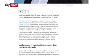 ERROR! Gerard Depardieu accusato di stupro, l'attore nega le accuse