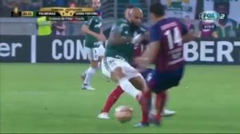 Felipe Melo non cambia: che entrataccia in Libertadores