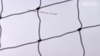 United fans fly anti-Woodward banner