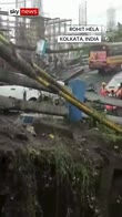 Several hurt in India bridge collapse