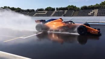 Lando Norris guida McLaren