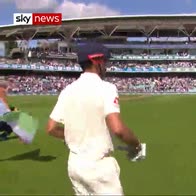 Cook receives guard of honor on final Test