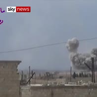 Lataminah, Syria hit by barrel bombs
