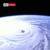 Timelapse: ISS flies over Hurricane Florence