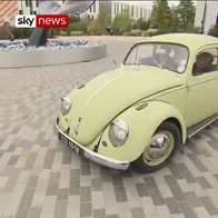 Classic Beetle's final ride