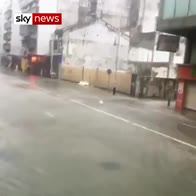Typhoon Mangkhut's effects in Macau