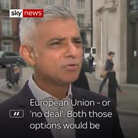 London mayor calls for second EU vote