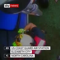 Baby and pets in N Carolina flood airlift