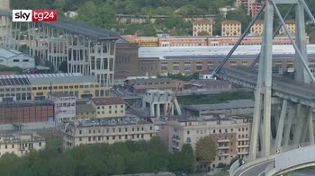 Genova, il ponte costruito con meno cavi