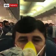 Air pressure fail causes nosebleeds on flight