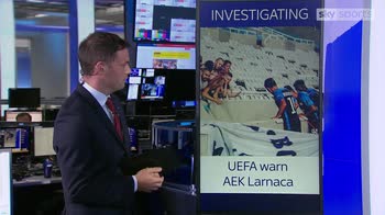 AEK Larnaca warned over stadium drop