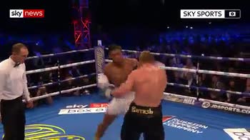 Highlights of Joshua's defeat of Russian