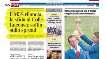 Rassegna stampa: i giornali di oggi lunedì 1 ottobre