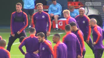De Bruyne back in training with City