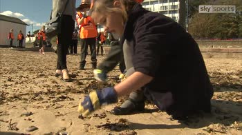 Ipswich's Ocean Rescue beach clean-up