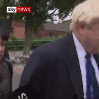 'Are you being naughty, Mr Johnson?'