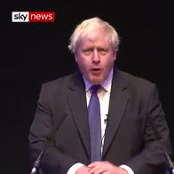 Highlights: Boris Johnson's conference speech