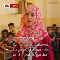 Children describe life under IS