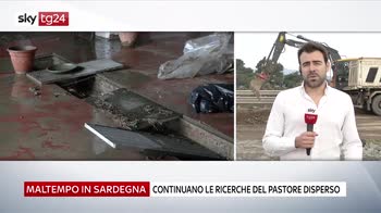 Maltempo in Sardegna: continuano ricerche pastore scomparso