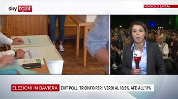 Baviera, exit poll, trionfo per i Verdi