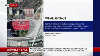 Wembley sale called off 'for now'