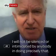 Lord Hain: 'I will not be intimidated'