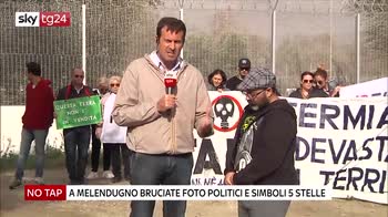 No Tap, bruciati simboli M5s