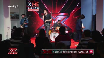 X Factor Weekly 2: il concerto dei Red Bricks Foundation