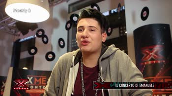 X Factor Weekly 3: il primo concerto di Emanuele Bertelli