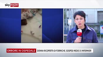 Napoli, donna ricoperta da formiche in ospedale